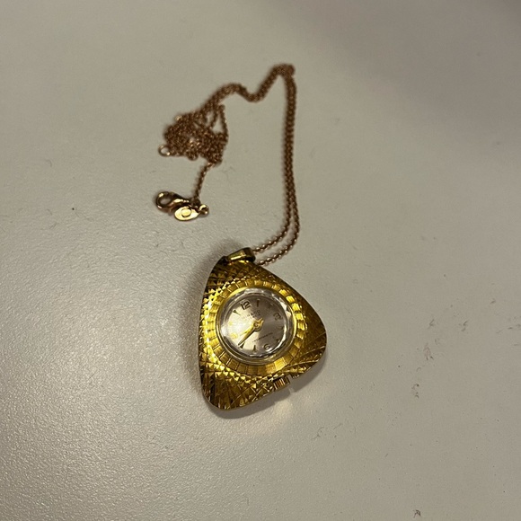 Vintage necklace pendant clock ✨ - Picture 1 of 10